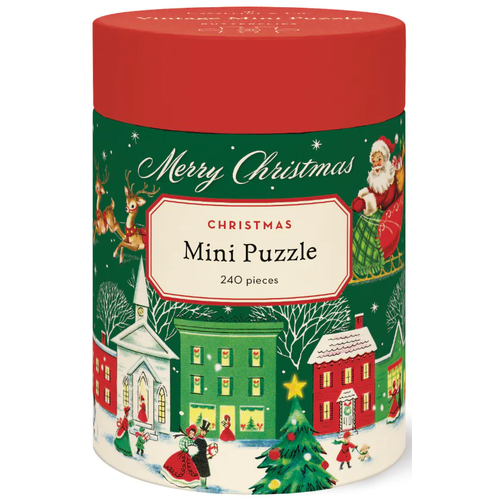Cavallini - Christmas Mini Puzzle 240pc