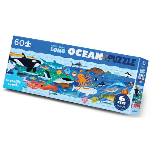 Crocodile Creek - Ocean Super Duper Long Puzzle 60pc 