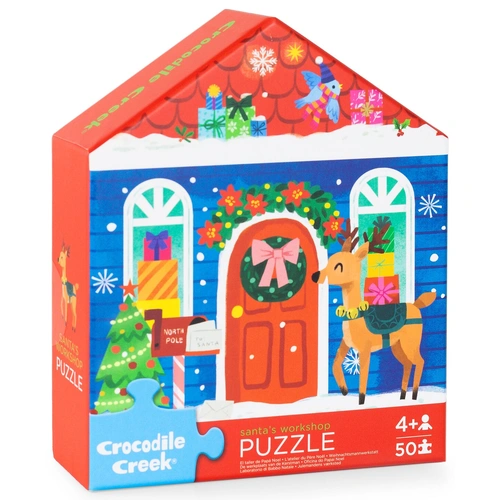 Crocodile Creek - Santa's Workshop Puzzle 50pc