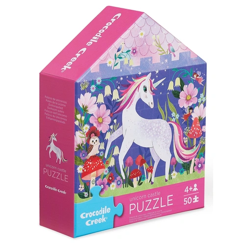 Crocodile Creek - Unicorn Castle Puzzle 50pc