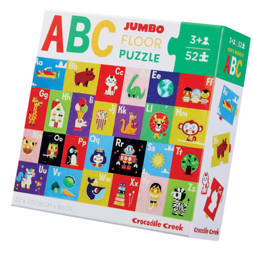 Crocodile Creek - ABC Jumbo Floor Puzzle 52pc