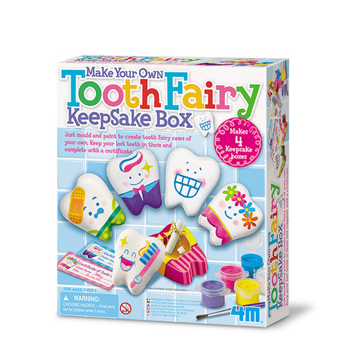 4M - Make Your Own Tooth Fairy Keepsake Box (DAMAGED BOX)