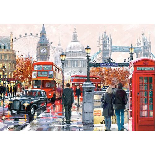 Castorland - London Collage Puzzle 1000pc
