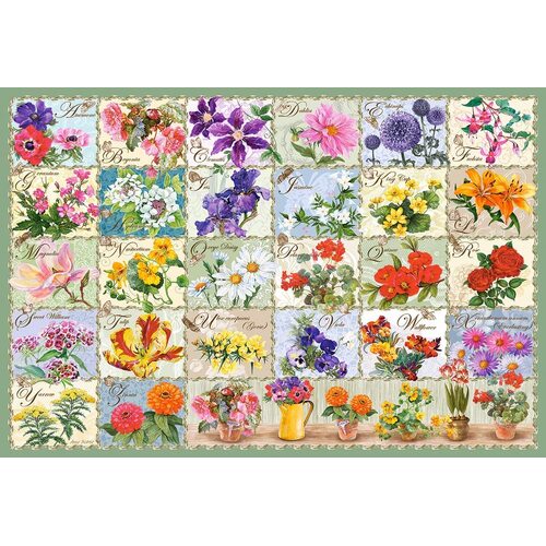 Castorland - Vintage Floral Puzzle 1000pc