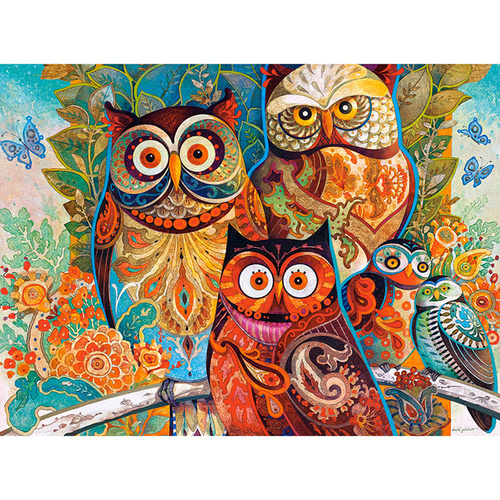 Castorland - Owls Puzzle 2000pc (DAMAGED BOX)