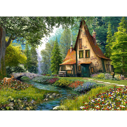 Castorland - Toadstool Cottage Puzzle 2000pc