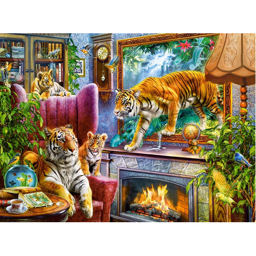 Castorland - Tigers Coming To Life Puzzle 3000pc