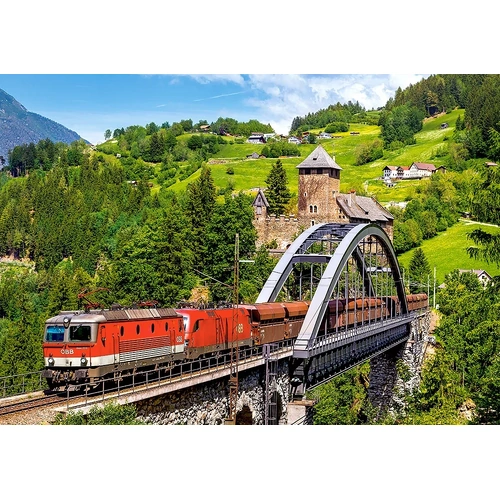 Castorland - Train On The Bridge Puzzle 500pc