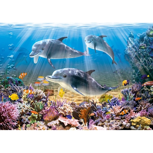Castorland - Dolphins Underwater Puzzle 500pc
