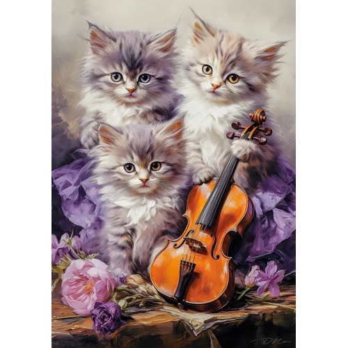 Castorland - Musical Kittens Puzzle 500pc