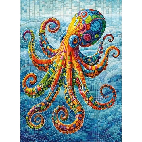 Cherry Pazzi - Slish Splash Octopus Puzzle 500pc