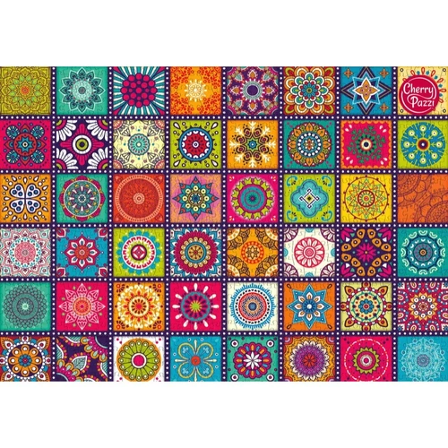 Cherry Pazzi - Ornamental Squares Puzzle 1000pc