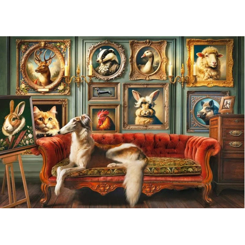 Cherry Pazzi - The Aristocratic Menagerie Puzzle 1000pc