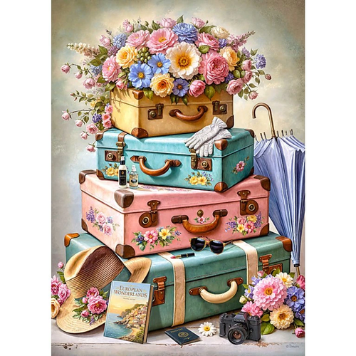 Cherry Pazzi - Ready To Go Puzzle 1000pc