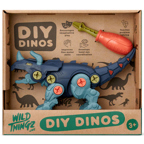 Johnco - Wild Thingz - DIY Dino - Triceratops