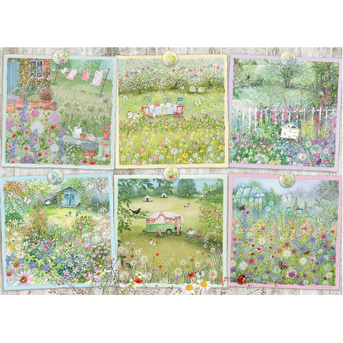 Cobble Hill - Cottage Gardens Puzzle 1000pc