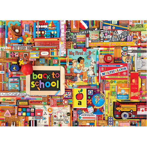 Cobble Hill - Back To School Puzzle 1000pc