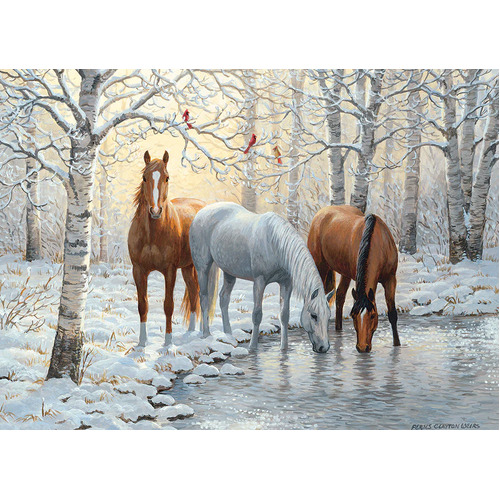 Cobble Hill - Winter Trio Puzzle 1000pc