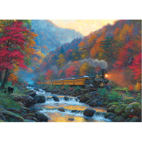 Cobble Hill - Smoky Train Puzzle 1000pc