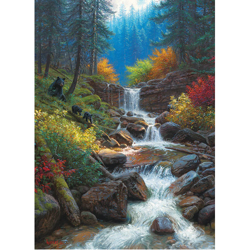 Cobble Hill - Mountain Cascade Puzzle 1000pc