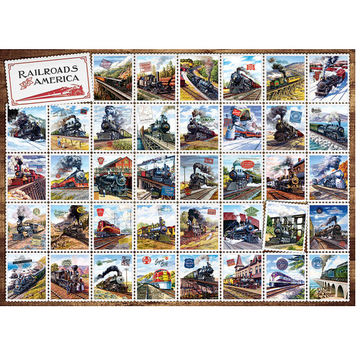 Cobble Hill - Railroads Of America Puzzle 1000pc