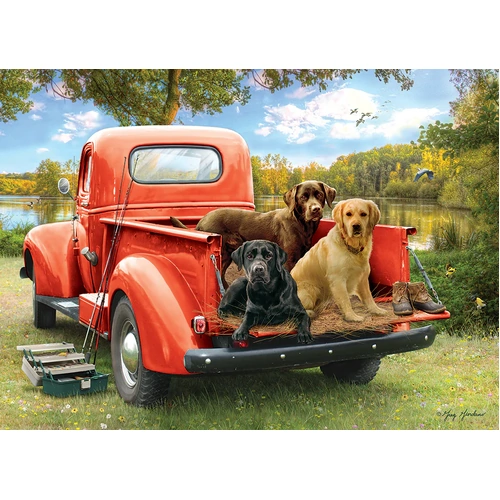 Cobble Hill - Fishing Friends Puzzle 1000pc