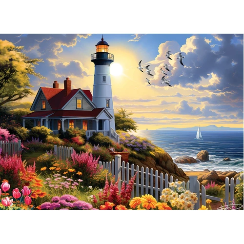 Cobble Hill - To The Lighthouse Puzzle 500pc