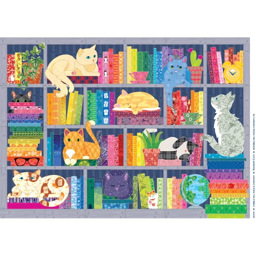 Cobble Hill - Rainbow Cats Puzzle 500pc