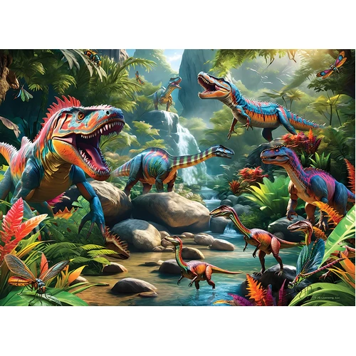 Cobble Hill - Prehistoric Beasts Puzzle 500pc