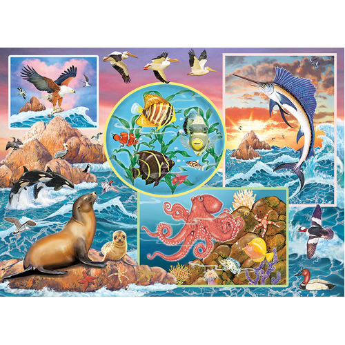 Cobble Hill - Ocean Magic Family Puzzle 350pc