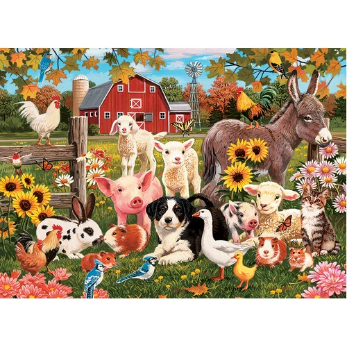 Cobble Hill - Family Farm Family Puzzle 350pc