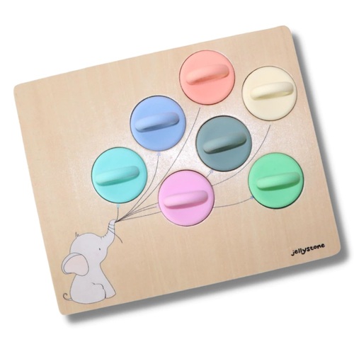 Jellystone Designs - Balloon Colour Sorter - Rainbow Pastel
