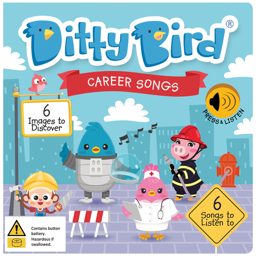 Ditty Bird - Career Songs Board Book