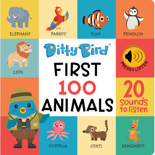 Buy Ditty Bird - First 100 Animals Board Book