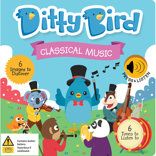 Ditty Bird - Classical Music Board Book