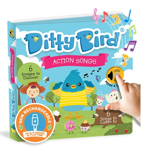 Ditty Bird - Action Songs Board Book