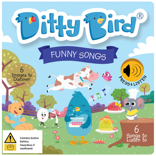 Ditty Birds - Funny Songs Board Book