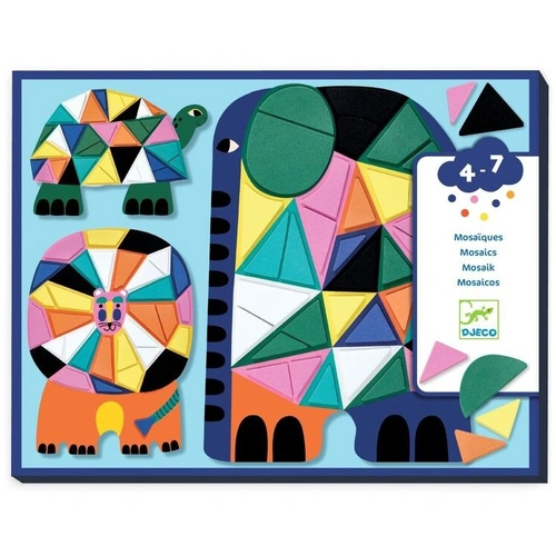 Djeco - Africa Foam Mosaic Collage