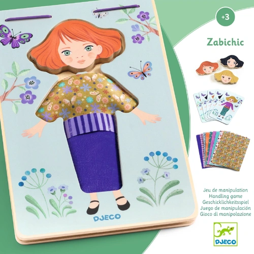 Djeco - ZabiChic Dress-up Fashion Game