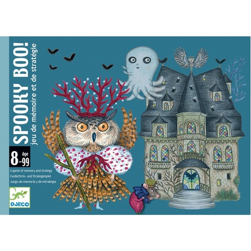 Djeco - Spooky Boo! Card Game