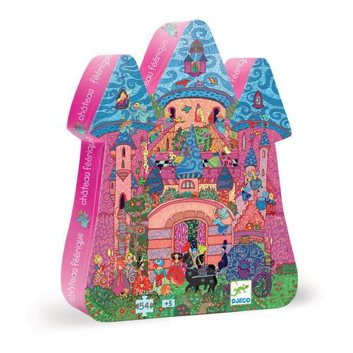 Djeco - The Fairy Castle Puzzle (54 pieces)