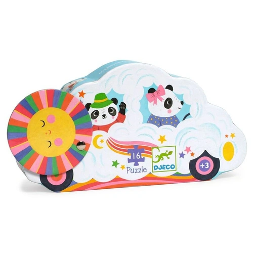 Djeco - Cloud Car Puzzle 16pc