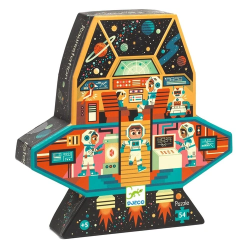 Djeco - Space Station Puzzle 54pc