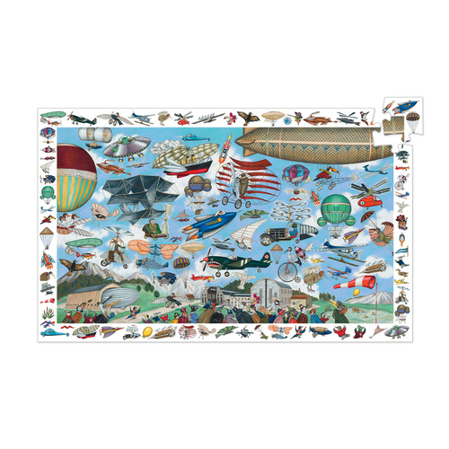 Djeco - Aero Club Observation Puzzle 200pc