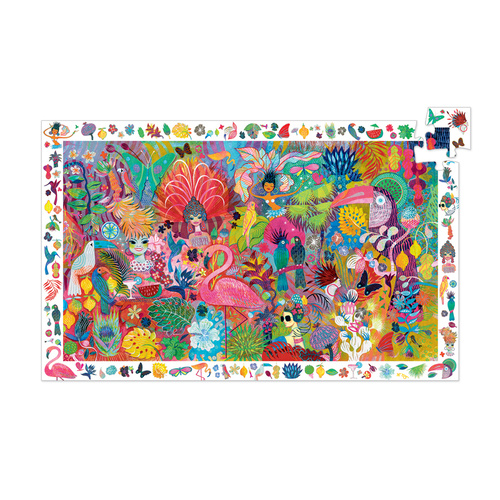 Djeco - Rio Carnaval Observation Puzzle 200pce