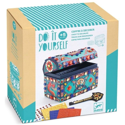 Djeco - Do It Yourself Super Treasure Chest