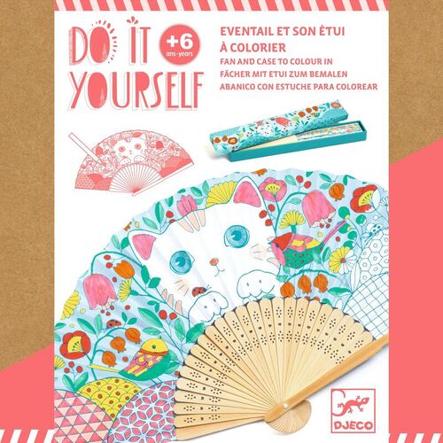 Djeco - Do It Yourself Koneko Fan (DAMAGED BOX)