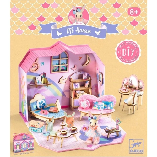 Djeco - Rosie Mi House Model-Making Minature Home Kit