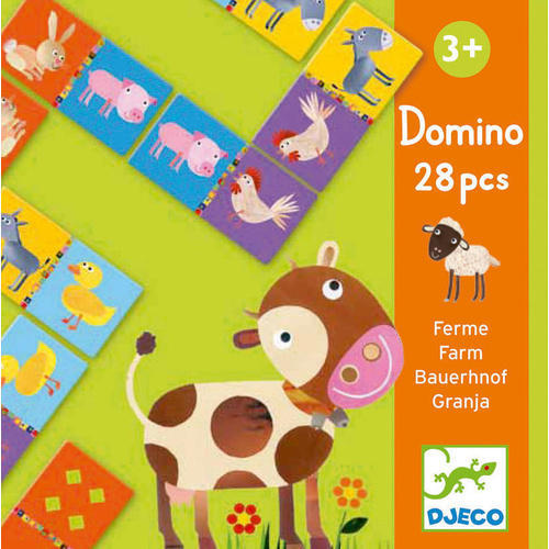 Djeco - Domino Farm (DAMAGED BOX)