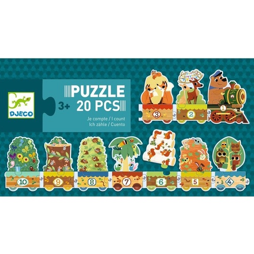 Djeco - I Count Puzzle 20pc (DAMAGED BOX)